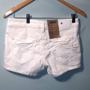 Silver Jeans Brand Aiko Mid Rise Shorts
